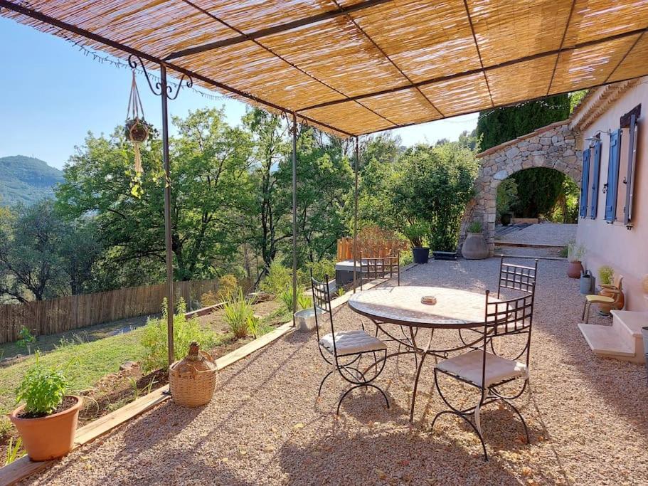 Maison A La Campagne Avec Spa Et Piscine Tourrettes-sur-Loup Exterior photo